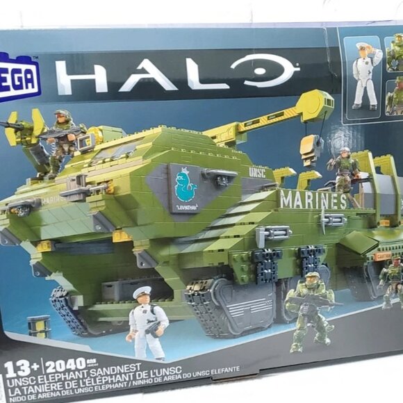 Halo UNSC Elephant Sandnest Set [Includes Master Chief, Sgt. Johnson, Lord Hood - Picture 9 of 11